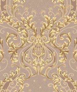 Papier peint luxueux et classique de style europé<span class=keywords><strong>en</strong></span>, grand motif floral décoratif, chambre à coucher, salon - Product Image 4