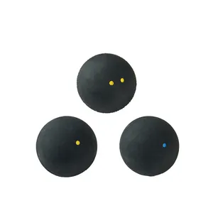 Good price High Quality custom squash balls Double Yellow Dots Squash Ball