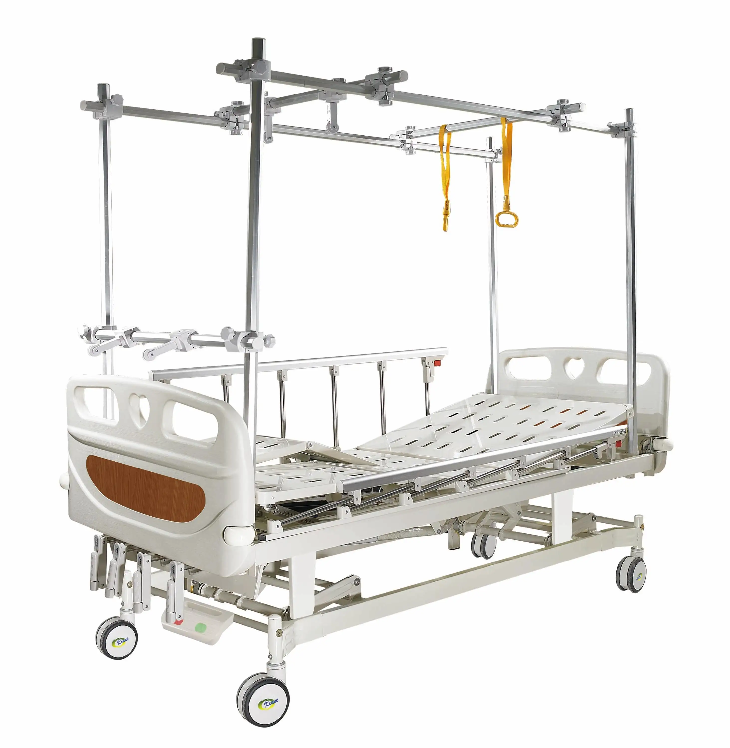 공장 제조업체 전체 판매 병원 가구 환자 의료 침대 다기능 4 크랭크 수동 정형 침대