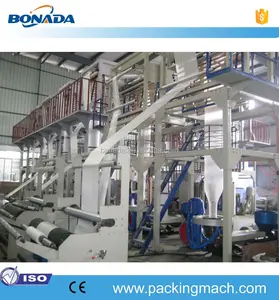 Ruian Bonada PE supermarket use plastic film blowing machine/Plastic film making machine
