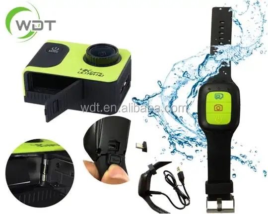 WDT Brand WS009+ Sport Camera WIFI 4K 24fps Sport DV 2.0 inch NTK96660 Diving 30m waterproof Action Camera