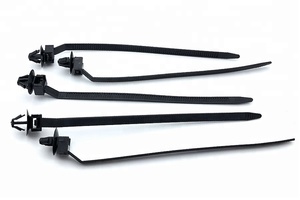 De fixation autobloquant Noir 1Z322201 Nylon Push Montage Fil Cravates attaches de Câble - Product Image 5