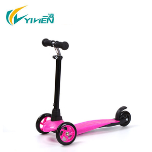 رخيصة الثمن 3 عجلة طفل ركلة سكوتر لتعزيز كيد سكوتر مع بسيطة تحول النظام - Product Image 1