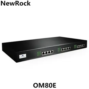 التكلفة العالية الأداء الهجين IP-PBX NewRock OM80E VoIP PBX نظام