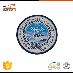 Corte láser de gama Alta de moda club de logotipo personalizado parche tejido - Product Image 6