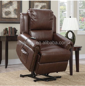Electric Rise Recliner Balkon Stehendes Hebe sofa China Modern Leather Power Electric Chair mit Massage - Product Image 5
