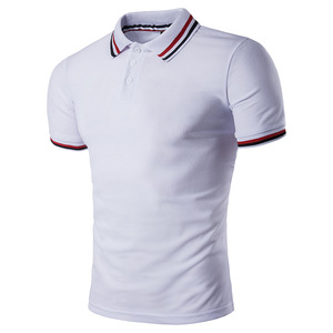 Nuova Polo <span class=keywords><strong>a</strong></span> Maniche Corte con Placchetta <span class=keywords><strong>a</strong></span> Righe per Uomo - Product Image 1