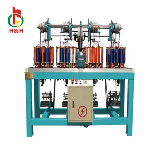 CE Henghui best high speed 16 carriers round shoelace braiding machine