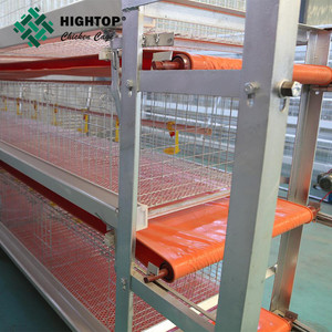 Dauerhaft im einsatz <span class=keywords><strong>H</strong></span> rahmen 4 tiers mastkäfig landwirtschaft - Product Image 2