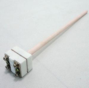 WRP-100 <span class=keywords><strong>Thermocouple</strong></span> แพลทินัมและโรเดียมเทอร์โมคัปเปิลโพรบความยาว225มม. หัวเซนเซอร์อุณหภูมิหัววัด1300 C ชนิด S ที่ทนทาน