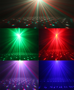 Luces LED RGBW 4 en 1 para Fiestas de <span class=keywords><strong>DJ</strong></span>, Efecto Arcoíris, Luces de Haz Gobo para Oficina, Proyección de Estrellas - Product Image 2