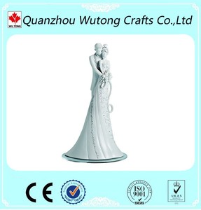 Statuette in resina per sposi in stile europeo statue di nozze per la decorazione di <span class=keywords><strong>torte</strong></span> - Product Image 3