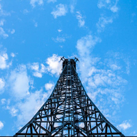 Mât de télécommunication en acier à câbles tendus