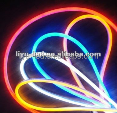 216led / m 24 В 15 Вт/м, Водонепроницаемый на открытом воздухе пвх неон rgb, # Ly-wh-rgb-24v
