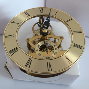 113mm Gold Color Transparent <strong>Clock</strong> <strong>Movement</strong> <strong>Inserts</strong> - Product Image 3