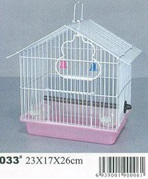 Metal tel kuş üreme kafesi kuş evi el yapımı kuş kafesi - Product Image 4