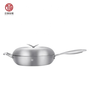 Sartén antiadherente eléctrica con resistencia a la corrosión, utensilio de cocina de titanio saludable, sin metal pesado, 28cm - Product Image 4