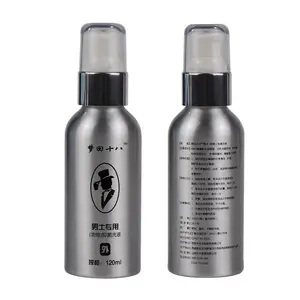 2020 paquet en métal 30ml 50ml 100ml 120ml 250ml vide récipient en aluminium en aluminium de jet de parfum cosmétique bouteille