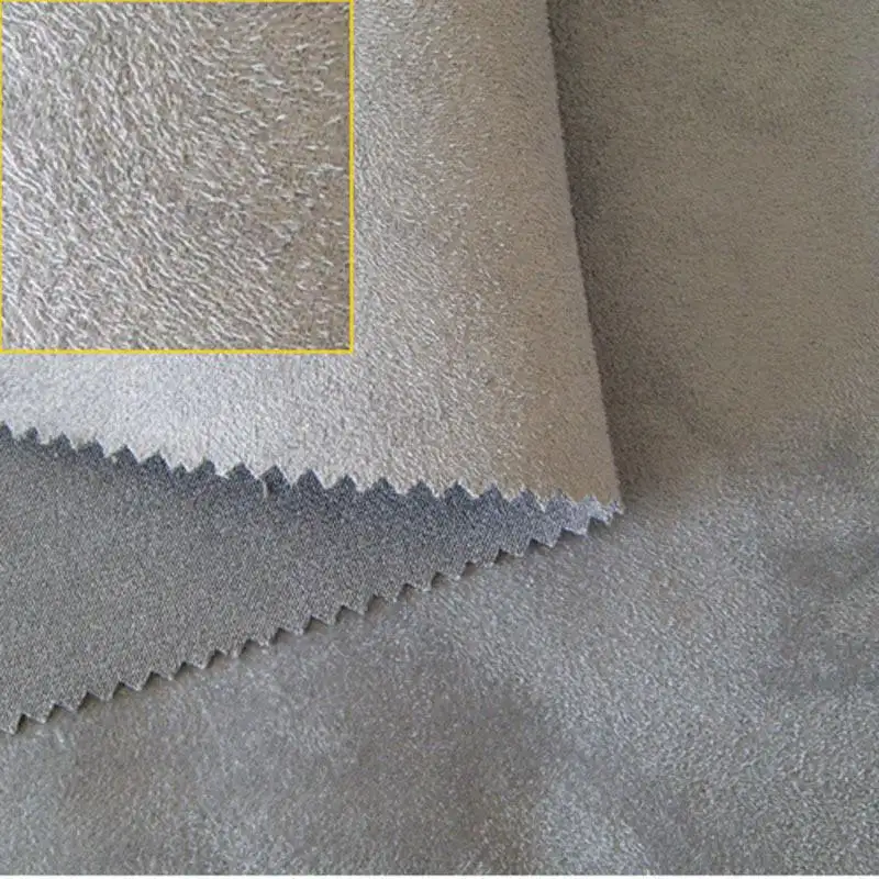 Polyester Microfiber Peach Skin Embossed Fabric