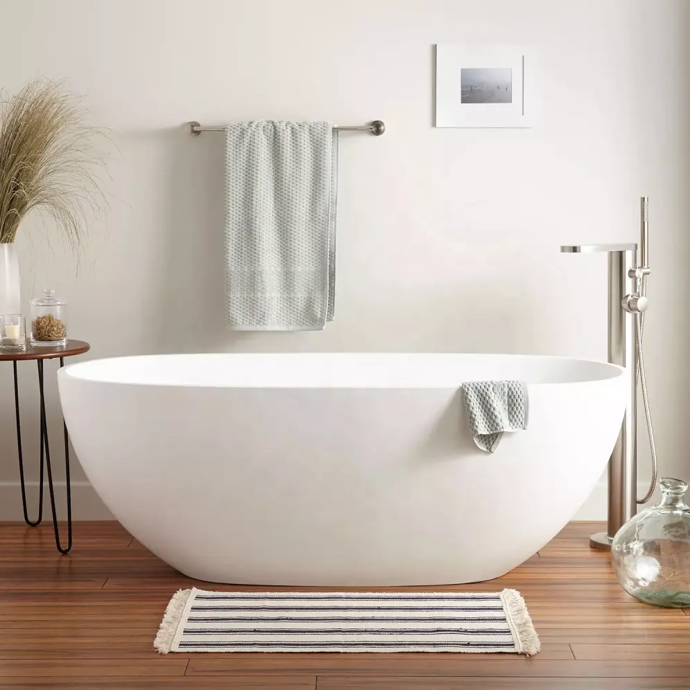 Aifol อ่างอาบน้ำแบบอะคริลิกทรงกลมสำหรับวัยรุ่น,แท่นวางอ่างอาบน้ำแบบจีนหรูหราสไตล์ดัตช์