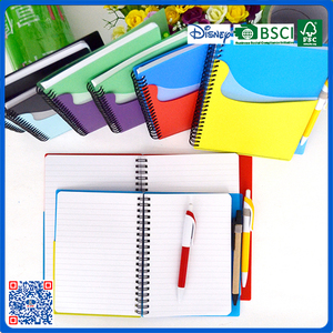 Persediaan Sekolah A6 <span class=keywords><strong>Notebook</strong></span> Spiral PP dengan Bolpen/Pabrik <span class=keywords><strong>Notebook</strong></span> dengan Sertifikasi EN71 dan ASTM - Product Image 6