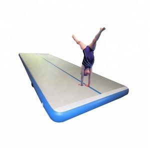 Esteras gimnásticas hinchables de 5M y 10M, colchonetas hinchables de alta calidad a precio de fábrica, OEM <span class=keywords><strong>airtrack</strong></span> - Product Image 4