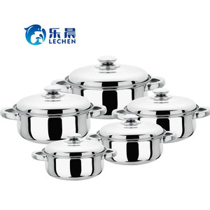 Juego de <span class=keywords><strong>accesorios</strong></span> de olla de doble fondo Juego de olla de cocina de acero inoxidable Olla de acero inoxidable - Product Image 1