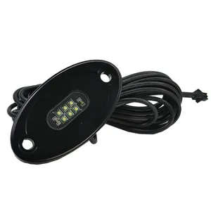 Công Suất Cao 12V Hổ Phách Đỏ Trắng Xanh RGB Màu Led Cảnh Báo Ánh Sáng Led Rock Lights Cho Atv Pod Ánh Sáng Xe Tải