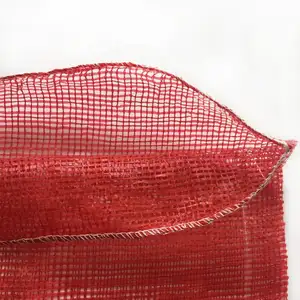 Fornecedor PP Tecido Leno Mesh Bag Net 50kg Para A Embalagem de Batatas Cebola e Laranjas Fabricante Chinês