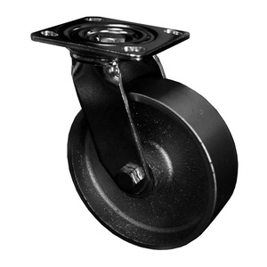 SS Antike Eisen räder Rollen für Couch tisch 4 5 6 8 Zoll - Product Image 2