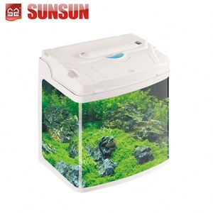 Akuarium SUNSUN HRC-380E Dolphin Ramah Lingkungan Desain Kaca Persegi Panjang untuk Penggunaan Ruang Tamu Grosir - Product Image 4