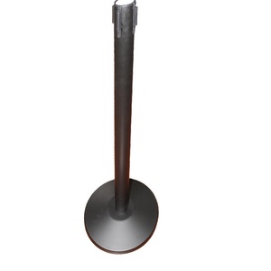 Metallo acciaio banca posta e pannello coda retrattile doppia linea nastro barriera - Product Image 4