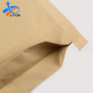 אריזה חום קראפט זול נייר פלסטיק מרוכבים Bopp 50kg הזנת בעלי החיים תיק - Product Image 5