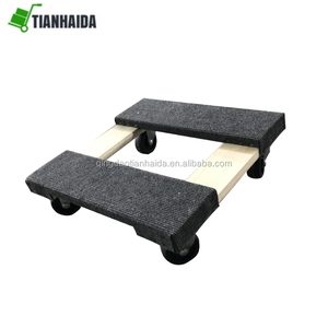 <span class=keywords><strong>Dolly</strong></span> Kayu Transport Mebel Bergerak Kapasitas Beban 500Kg - Product Image 3