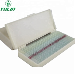 Equipo de enseñanza de Parasitología Médica, 50 piezas, diferentes parásitos médicos, microscopio de preparación, toboganes - Product Image 2