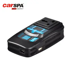 DC 12V 24V AC 220V 120W smart car power inverter with digital display