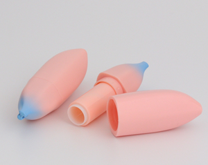 Nhựa ABS Dễ Thương Màu Vàng Màu Hồng Chuối Lip Balm Ống Cho Trẻ Em Bán Buôn Mỹ Phẩm Rỗng Son Môi Chai Bao Bì Lip Gloss Ống - Product Image 3