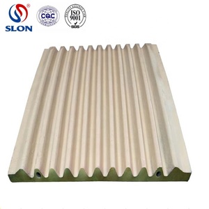 Deko — broyeur, pièces de rechange de haute qualité Mn13Cr2 Extec C10, plaque à mâchoire fixe et à roulement, dents hautes, j62600 - Product Image 1