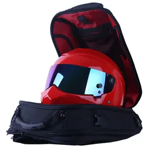 批发专业防水摩托车头盔背包带防雨罩
