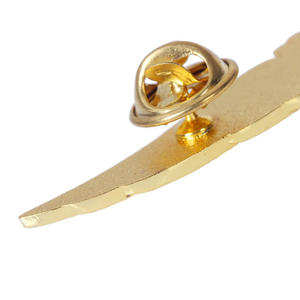 Özel Logo emaye <span class=keywords><strong>Pilot</strong></span> kanatları yaka iğneler Metal melek kanat pimleri - Product Image 4