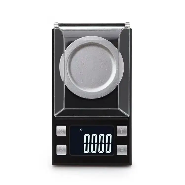 10グラム/20グラム/50グラム/100グラムElectronic Scales LCD Digital Scale 0.001グラムJewelry Medicinal Herbs Portable Lab Weight Milligram Scale