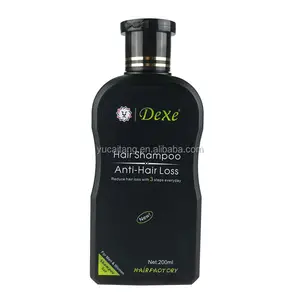 Dexe best hot sale original natural herbal anti-hair loss shampoo 200ml factory cheap price OEM ODM