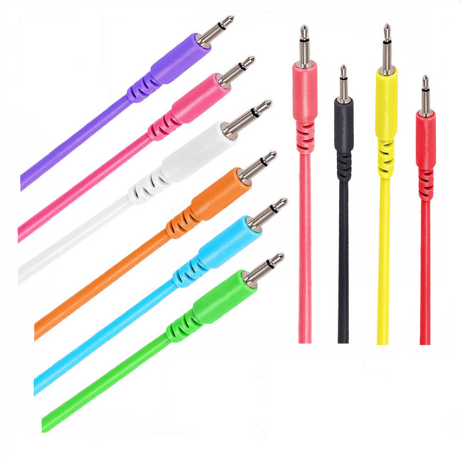 Мини-разъем DC 3,5 мм, моно-кабель, соединительный кабель для модульных синтезаторов Eurorack