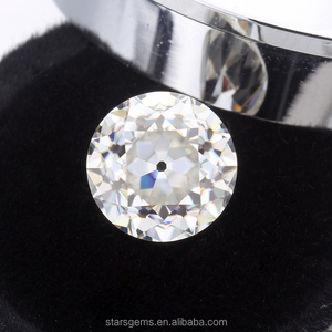 丸い形古いヨーロピアンカット小さなカレット1カラットMoissanite良質Moissaniteダイヤモンド - Product Image 4