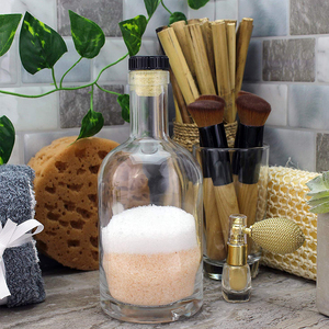 Bouteille en verre pour spiritueux de vodka de 250 ml, 375 ml, 500 ml, 750 ml, 1000 ml avec bouchon - Product Image 6