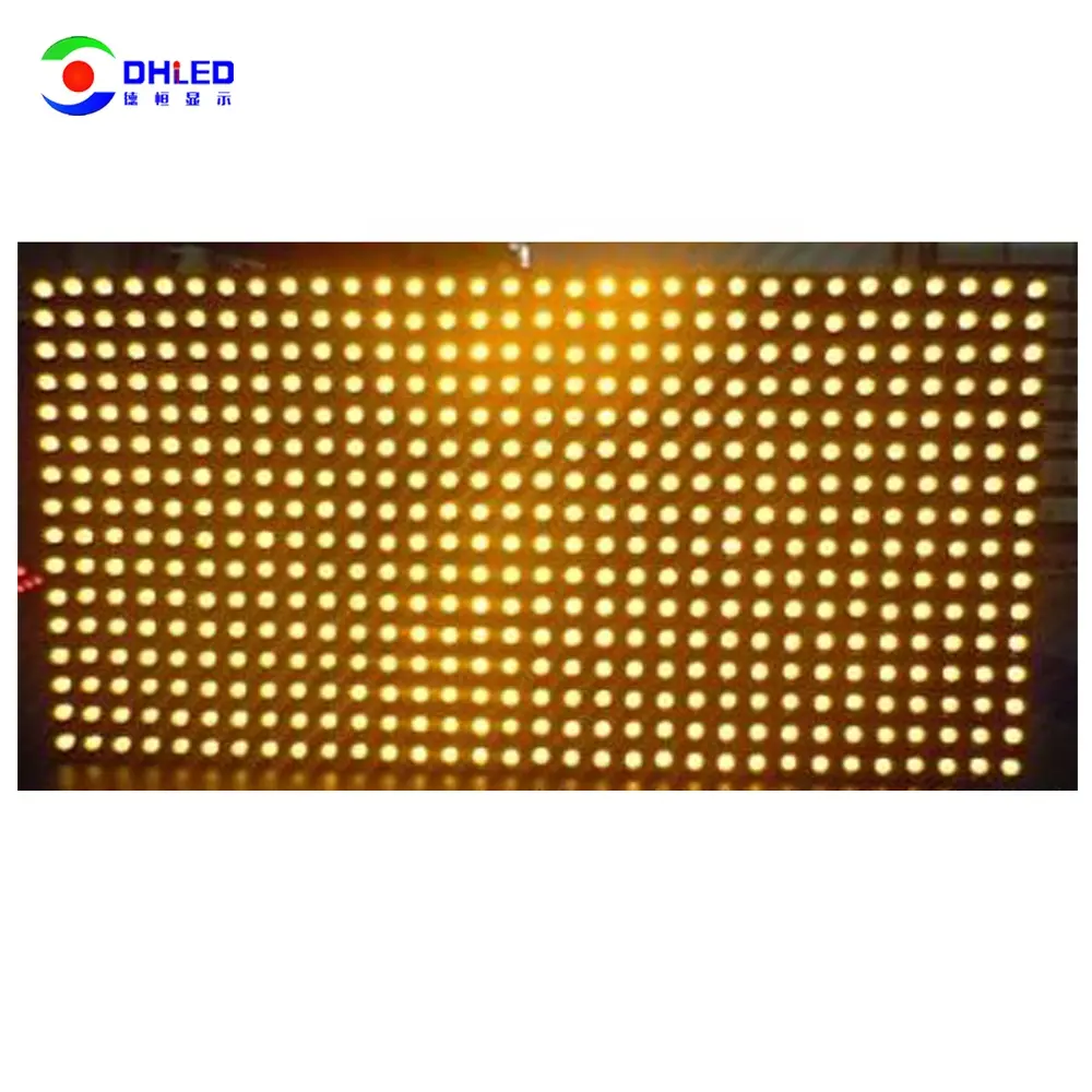 야외 단일 색상 LED 모듈 P10 레드 광고 표시