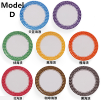 Assiettes en plastique avec couvercle pour sushi japonais, 4 modèles différents, 900 vaisselle en stock, livraison gratuite