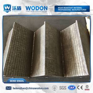 Plancha antidesgaste bimetalica modelo 12+6 arco submerso 2.1*3.5 - Product Image 1