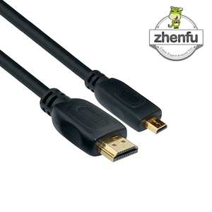 Cáp Zhenfu <span class=keywords><strong>1FT</strong></span> 2FT 3FT 4FT 5FT <span class=keywords><strong>HDMI</strong></span> Loại A Đến Micro <span class=keywords><strong>HDMI</strong></span> Loại D Cho HDTV DV Camera Cáp <span class=keywords><strong>Hdmi</strong></span> 1080P - Product Image 2