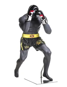 Kungfu modelo boxeo hombre maniquí